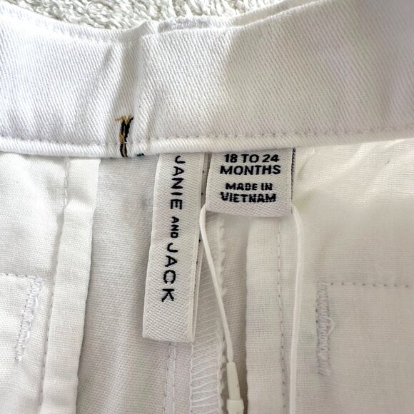 💛 Janie and Jack 💛 Kids Tropical Print Twill Shorts Toucan Pineapple 18-24 Mo - Picture 4 of 5